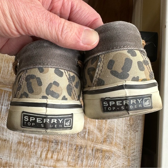 Sperry top sider- leopard print- size 8 - Picture 4 of 8